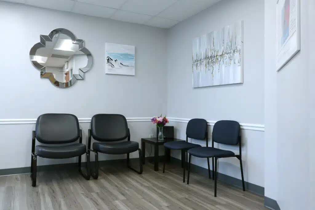 Waiting room at Dental Studio at Rosedale
